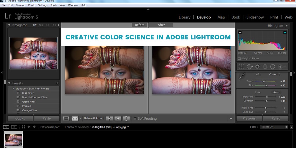 Creative Color science in Adobe Lightroom