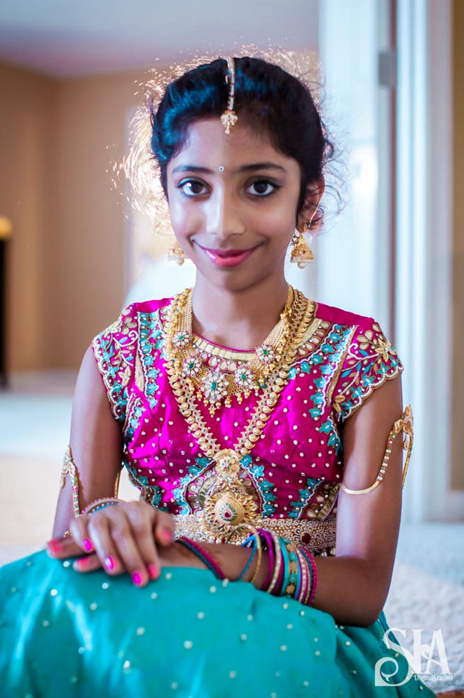 Chirumamilla’s Half Saree Function // SIA Photography