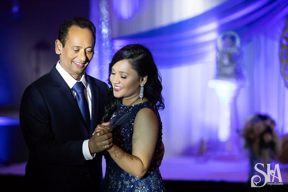 Aarshati & Jay || Elegant Reception Photoshoot at Doubletree Pittsburg