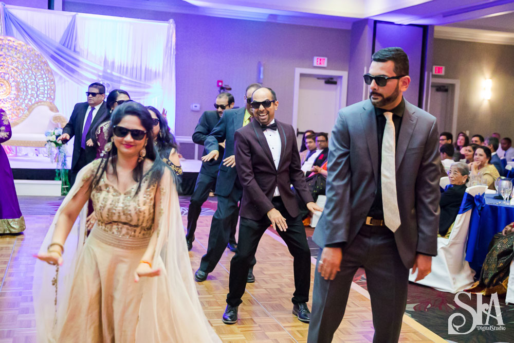 Aarshati & Jay || Elegant Reception Photoshoot at Doubletree Pittsburg