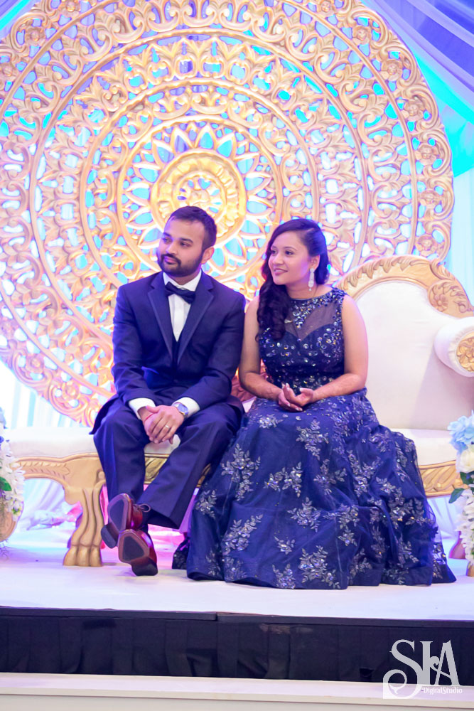 Aarshati & Jay || Elegant Reception Photoshoot at Doubletree Pittsburg