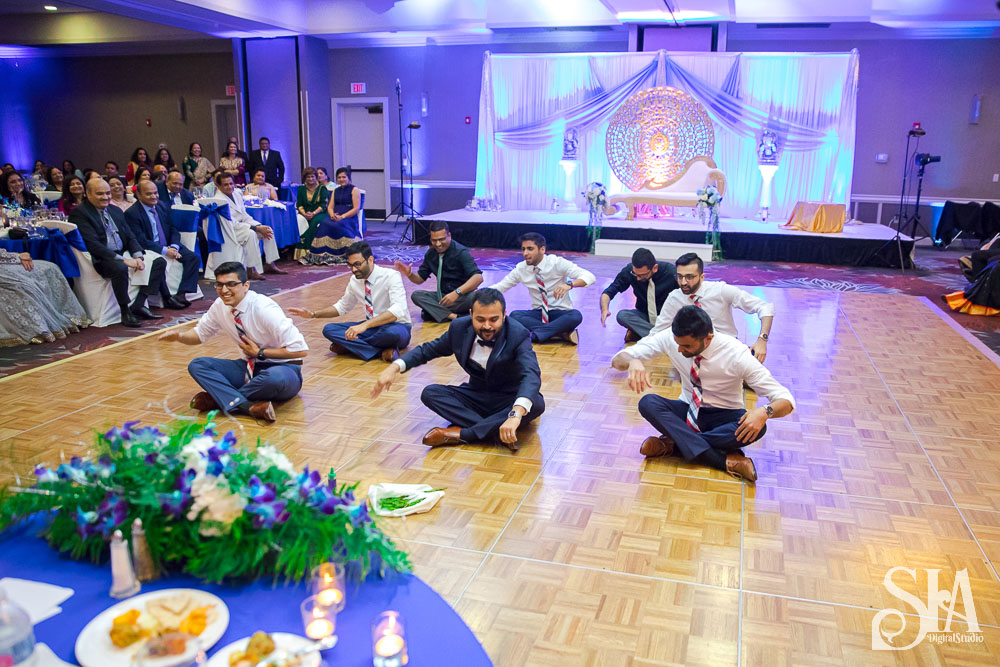 Aarshati & Jay || Elegant Reception Photoshoot at Doubletree Pittsburg