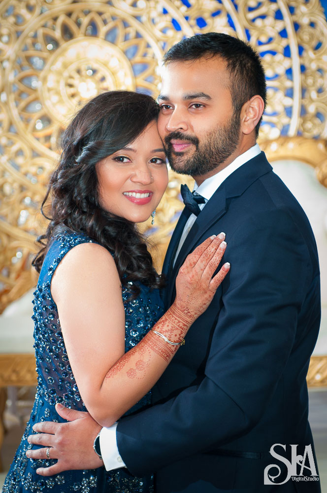 Aarshati & Jay || Elegant Reception Photoshoot at Doubletree Pittsburg