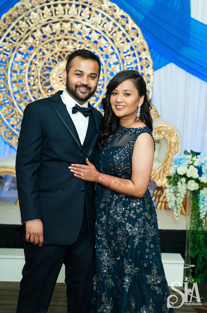 Aarshati & Jay || Elegant Reception Photoshoot at Doubletree Pittsburg