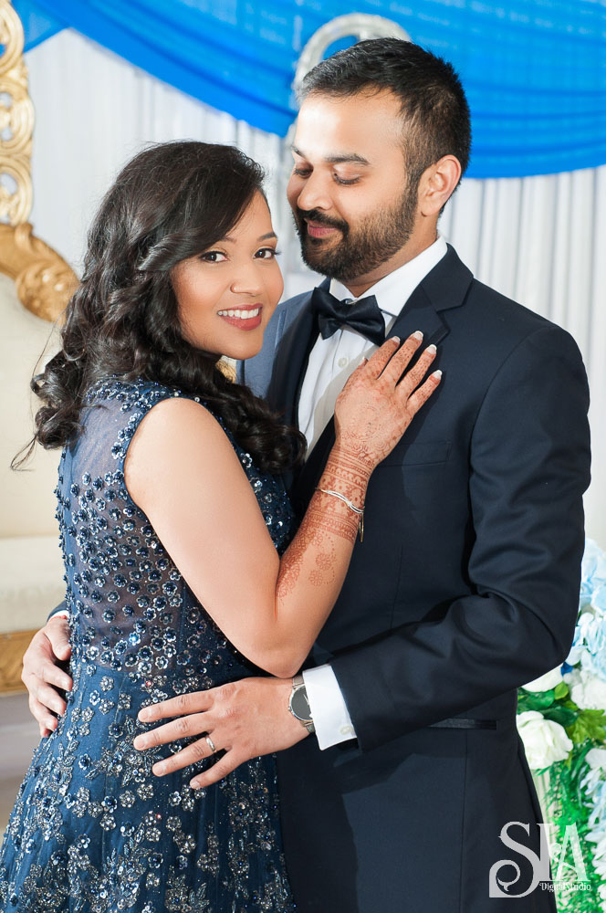 Aarshati & Jay || Elegant Reception Photoshoot at Doubletree Pittsburg