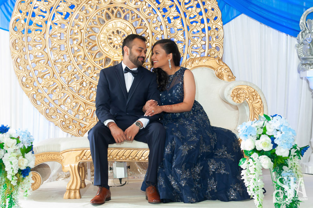 Aarshati & Jay || Elegant Reception Photoshoot at Doubletree Pittsburg