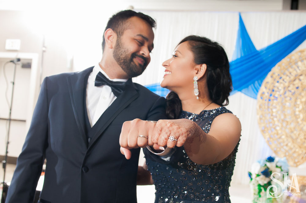 Aarshati & Jay || Elegant Reception Photoshoot at Doubletree Pittsburg