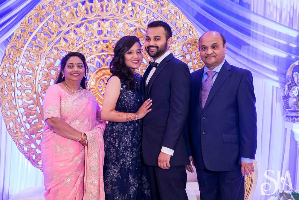 Aarshati & Jay || Elegant Reception Photoshoot at Doubletree Pittsburg