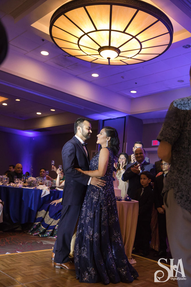 Aarshati & Jay || Elegant Reception Photoshoot at Doubletree Pittsburg