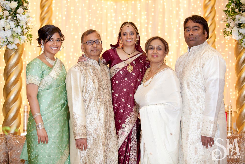 Sumona & Jesse | The Beautiful Indo-American Hilton Wedding