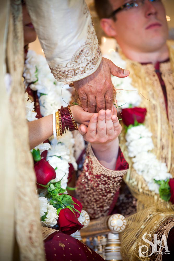 Sumona & Jesse | The Beautiful Indo-American Hilton Wedding