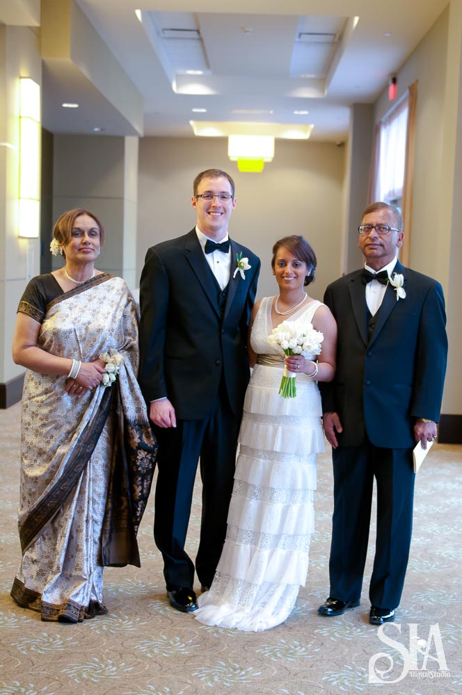 Sumona & Jesse | The Beautiful Indo-American Hilton Wedding