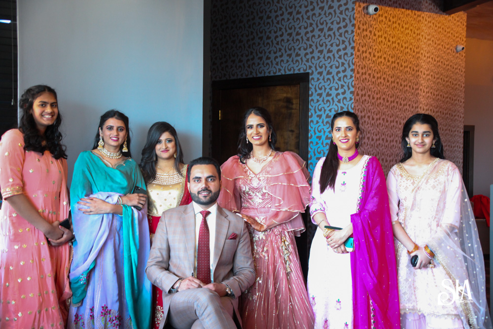 NAVNEET & ANGAD | PUNJABI COUPLE’s RING CEREMONY IN OHIO, USA