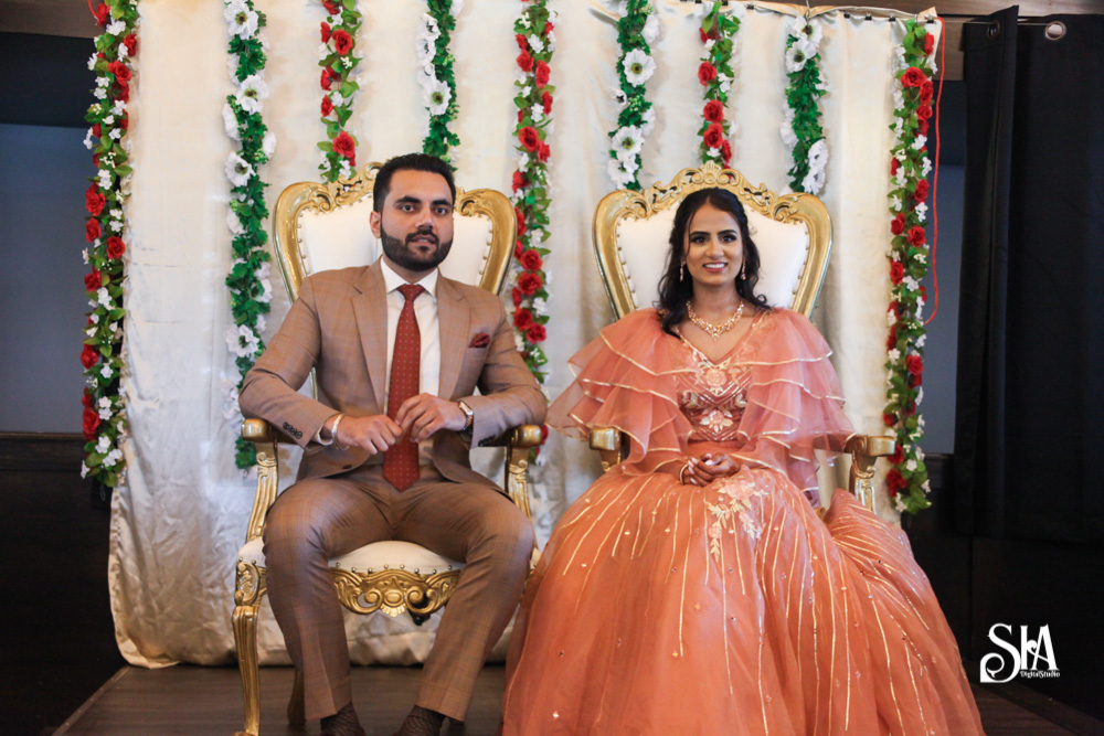 NAVNEET & ANGAD | PUNJABI COUPLE’s RING CEREMONY IN OHIO, USA