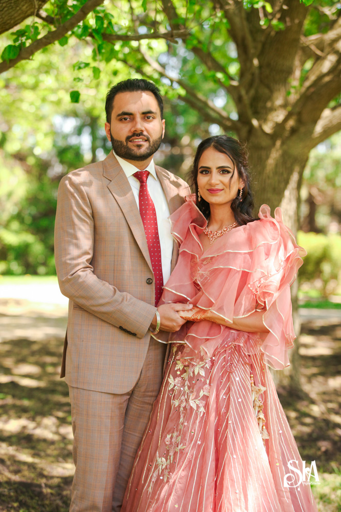 NAVNEET & ANGAD | PUNJABI COUPLE’s RING CEREMONY IN OHIO, USA